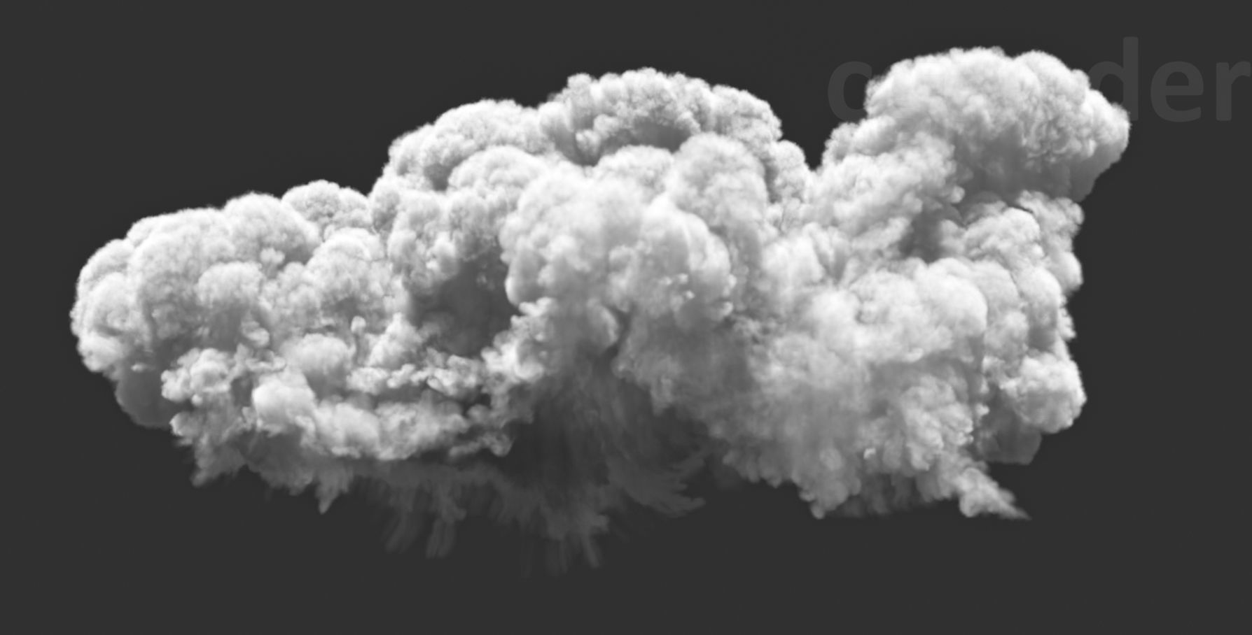 High-quality Cloud - 3D Volumetric cloud 3D model 3D model_5