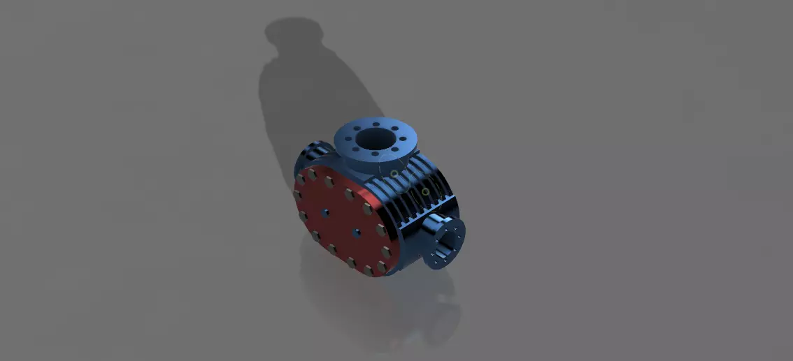 compressor pump 3D model_0
