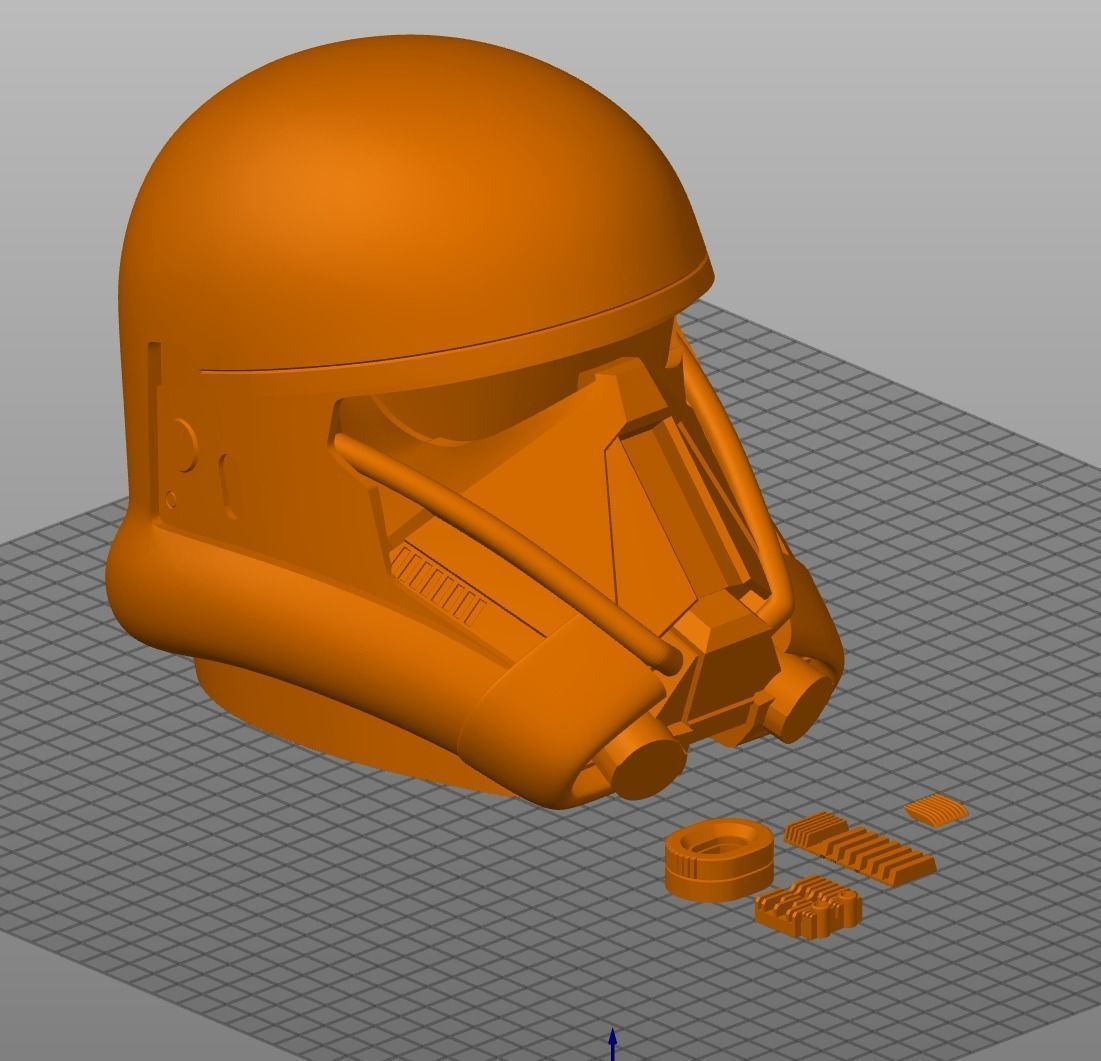 DT Helmet Wearable 3D Print File 3D model 3D printable | CGTrader