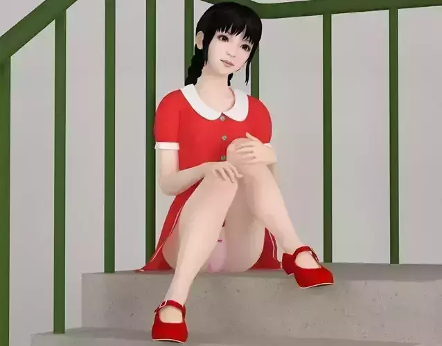 Kumiko various outfit pose 02