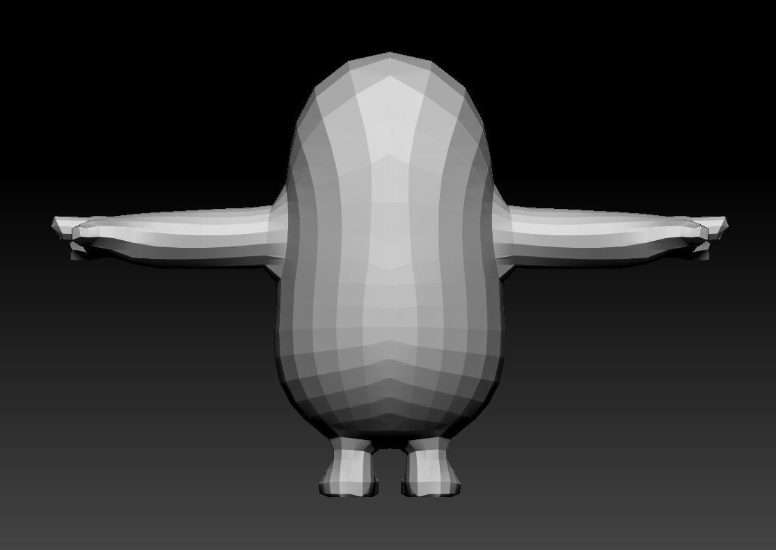 Fall Guys Base Low-poly 3D model_3