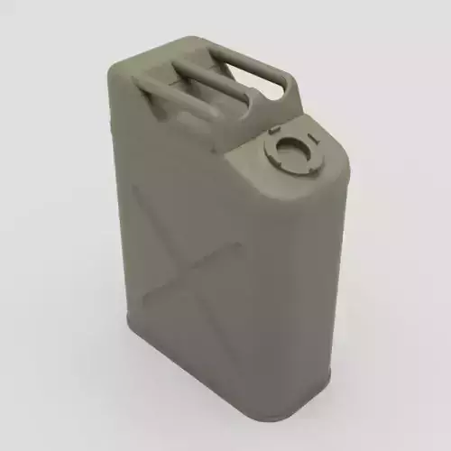 US Army WW2 Fuel Jerry Can 3D print model 3D print model