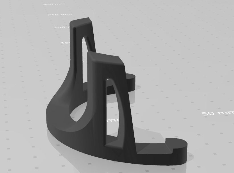 Universal phone and tablet holder v3 3D print model_3