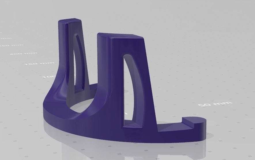 Universal phone and tablet holder v3 3D print model_7