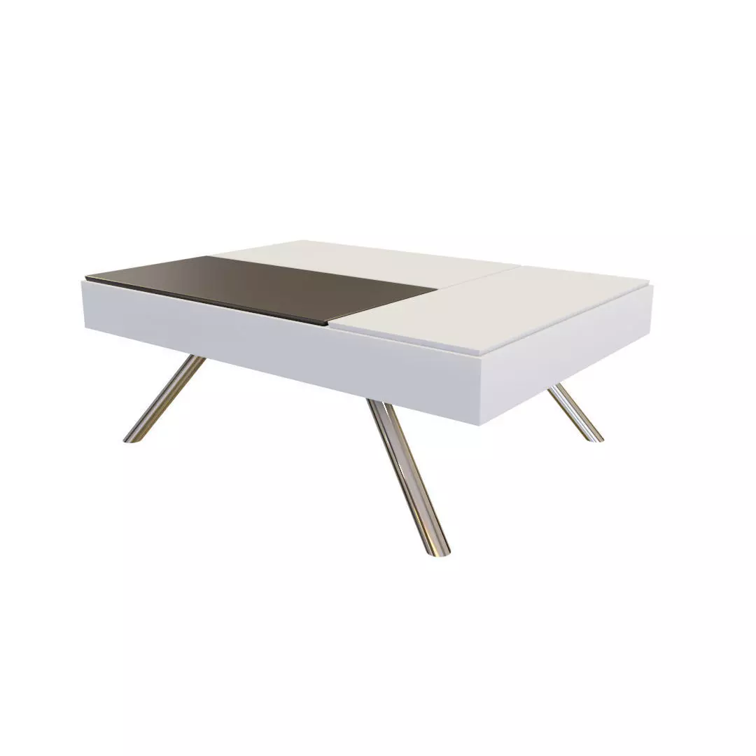Modern table furniture Low-poly 3D model