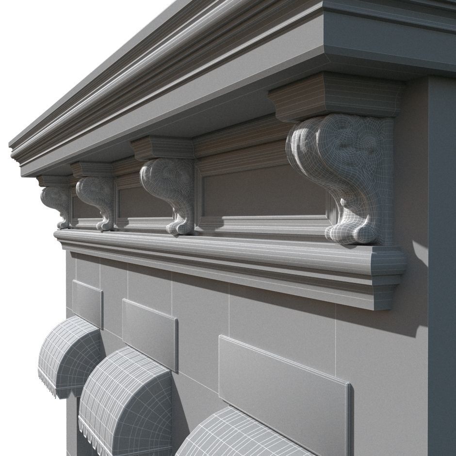 New York Brownstone townhouse 3D model_19