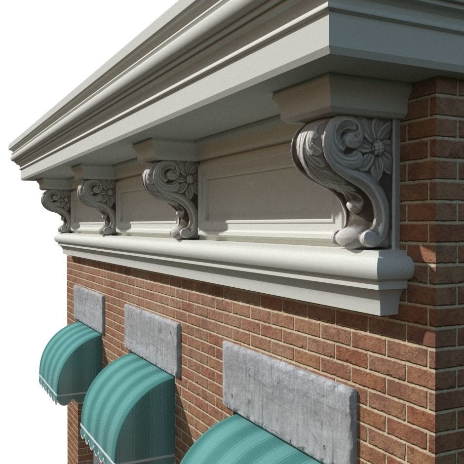 New York Brownstone townhouse 3D model_18