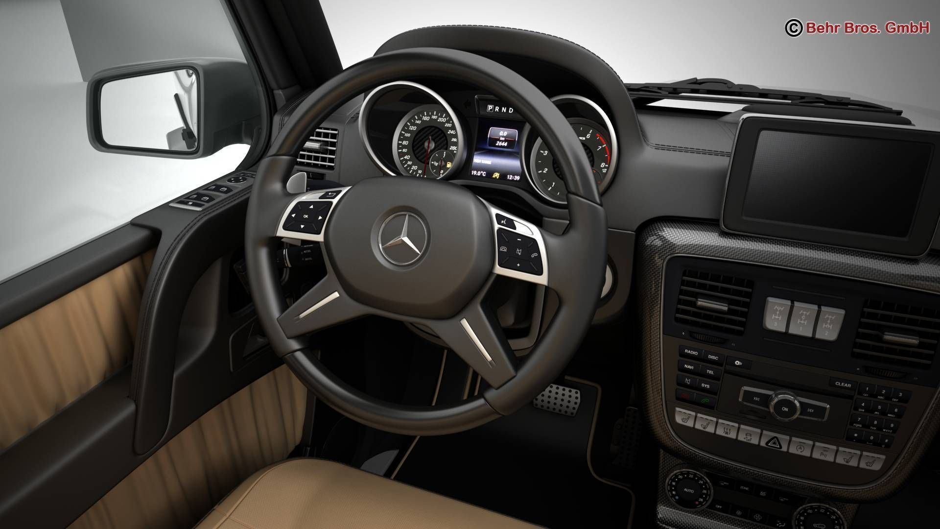 Mercedes G Class G500 2016 3D model_14