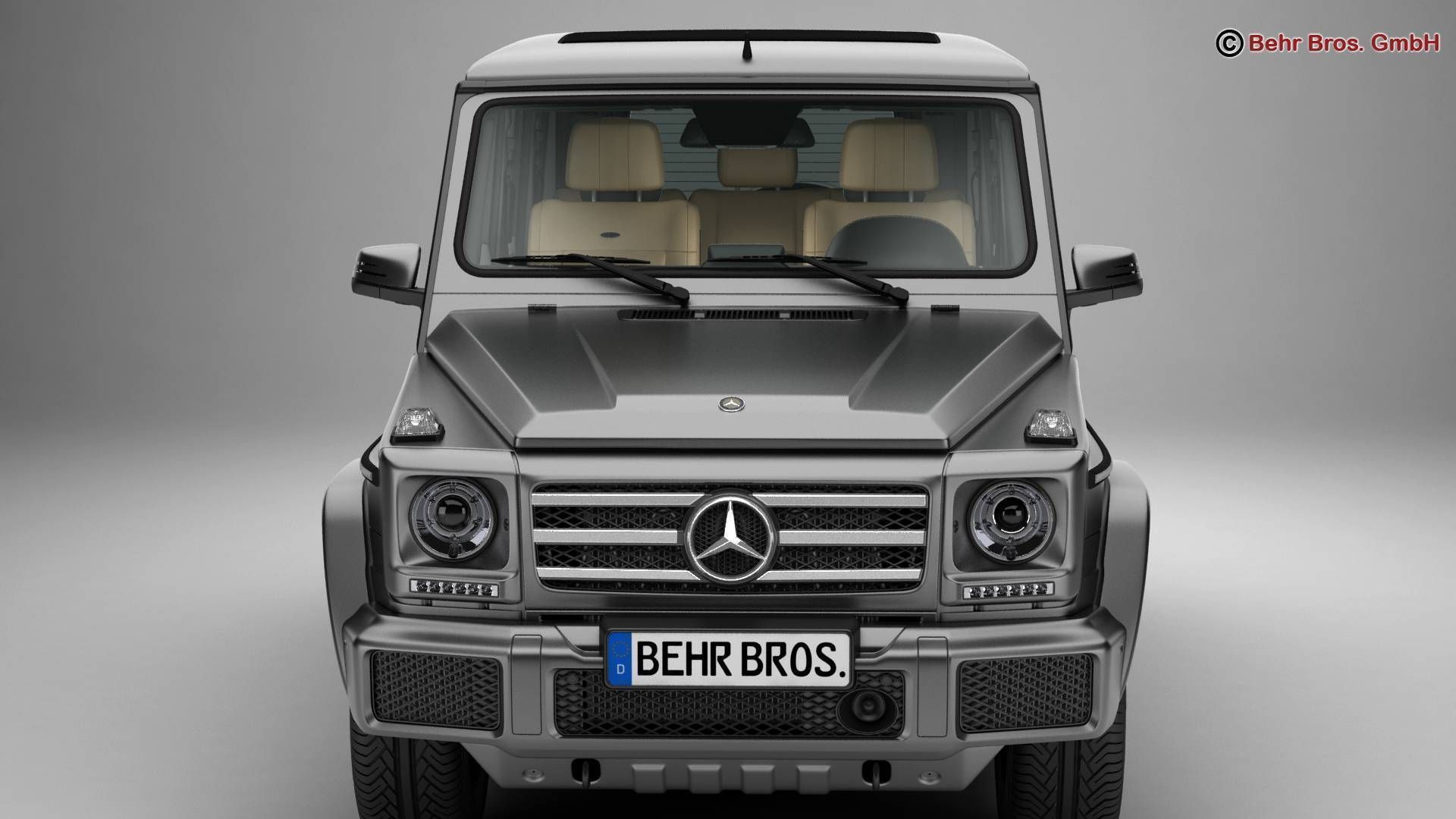 Mercedes G Class G500 2016 3D model_6