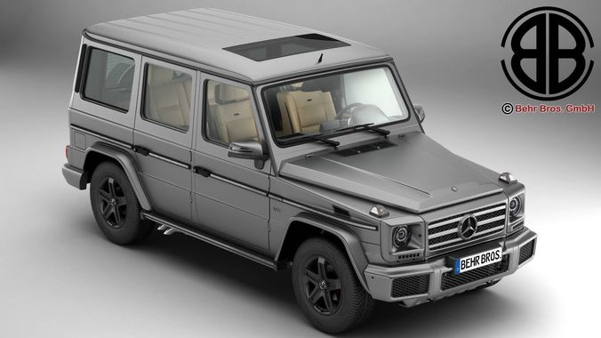 Mercedes G Class G500 2016 3D model