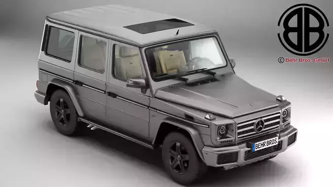 Mercedes G Class G500 2016 3D model