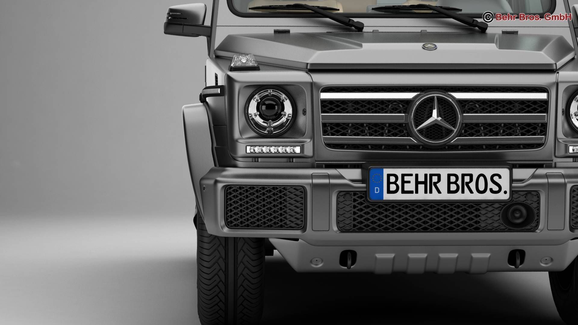 Mercedes G Class G500 2016 3D model_7