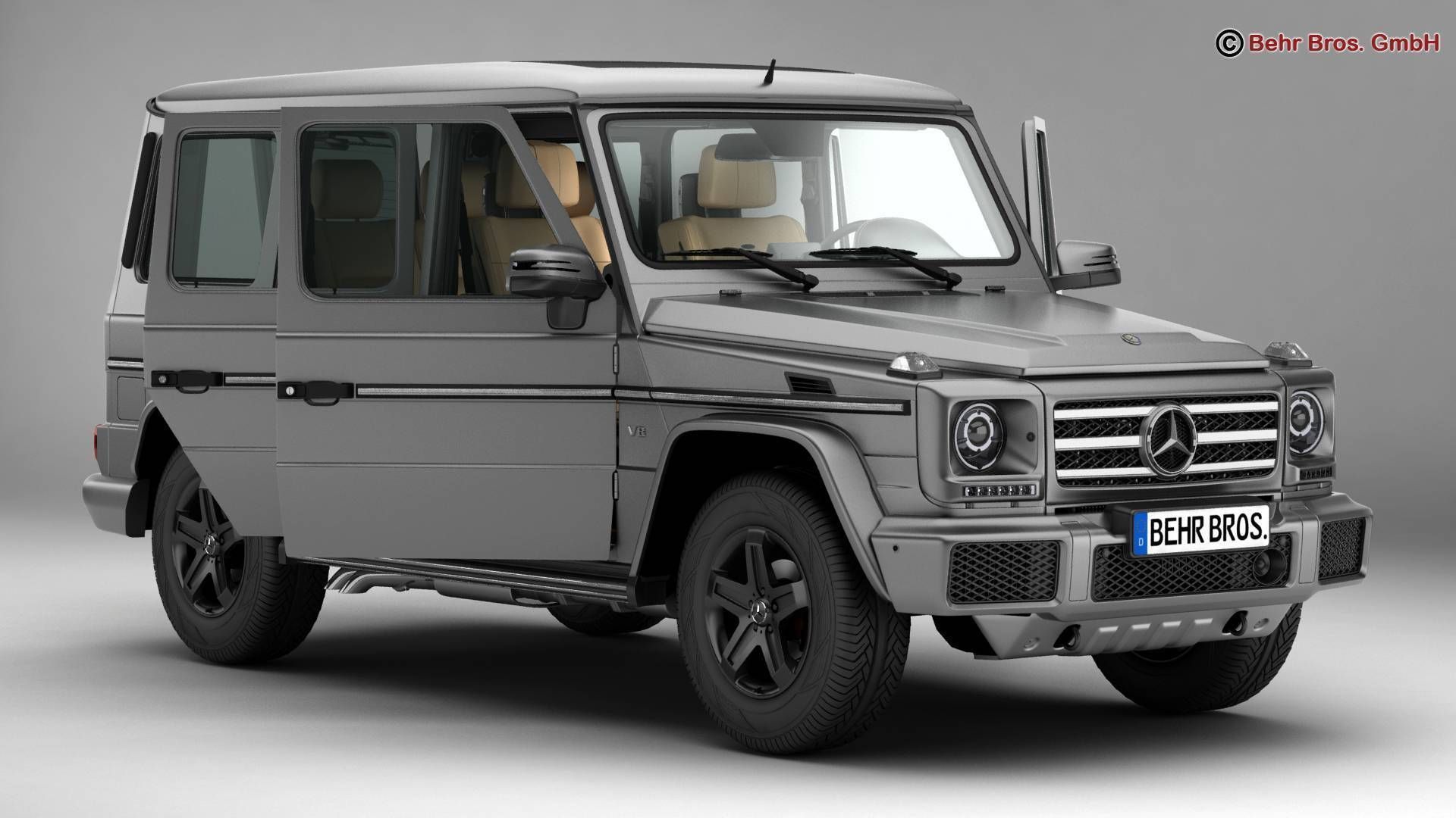 Mercedes G Class G500 2016 3D model_2