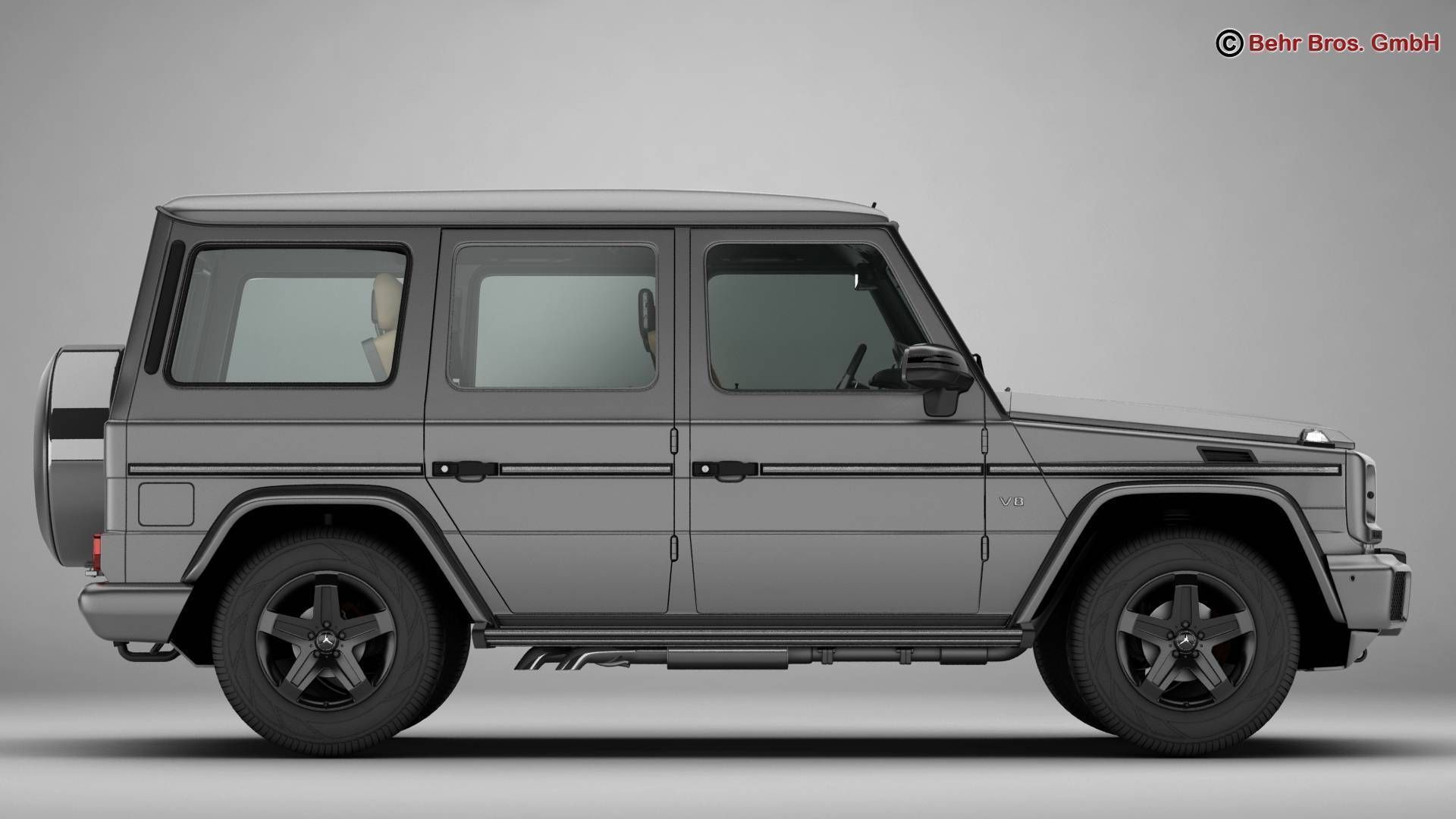 Mercedes G Class G500 2016 3D model_5
