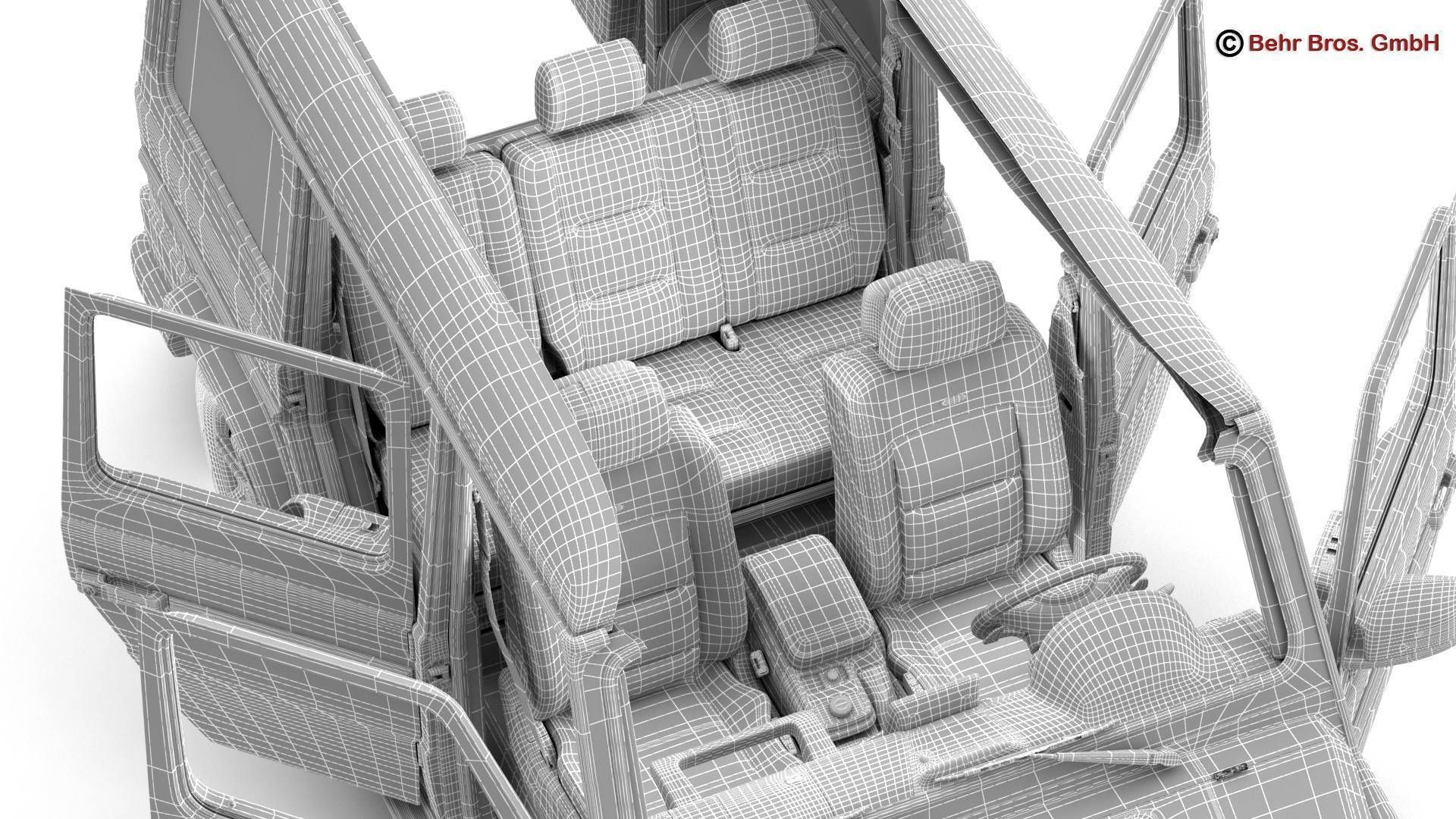 Mercedes G Class G500 2016 3D model_26