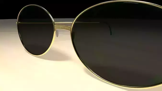 Sunglasses Low Poly pair of glasses
