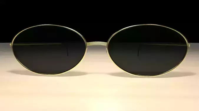 Sunglasses Low Poly pair of glasses