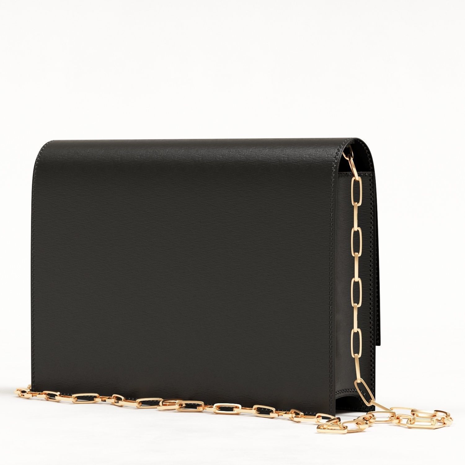 Valentino Small Vcase Smooth Calfskin Bag Low-poly 3D model_13