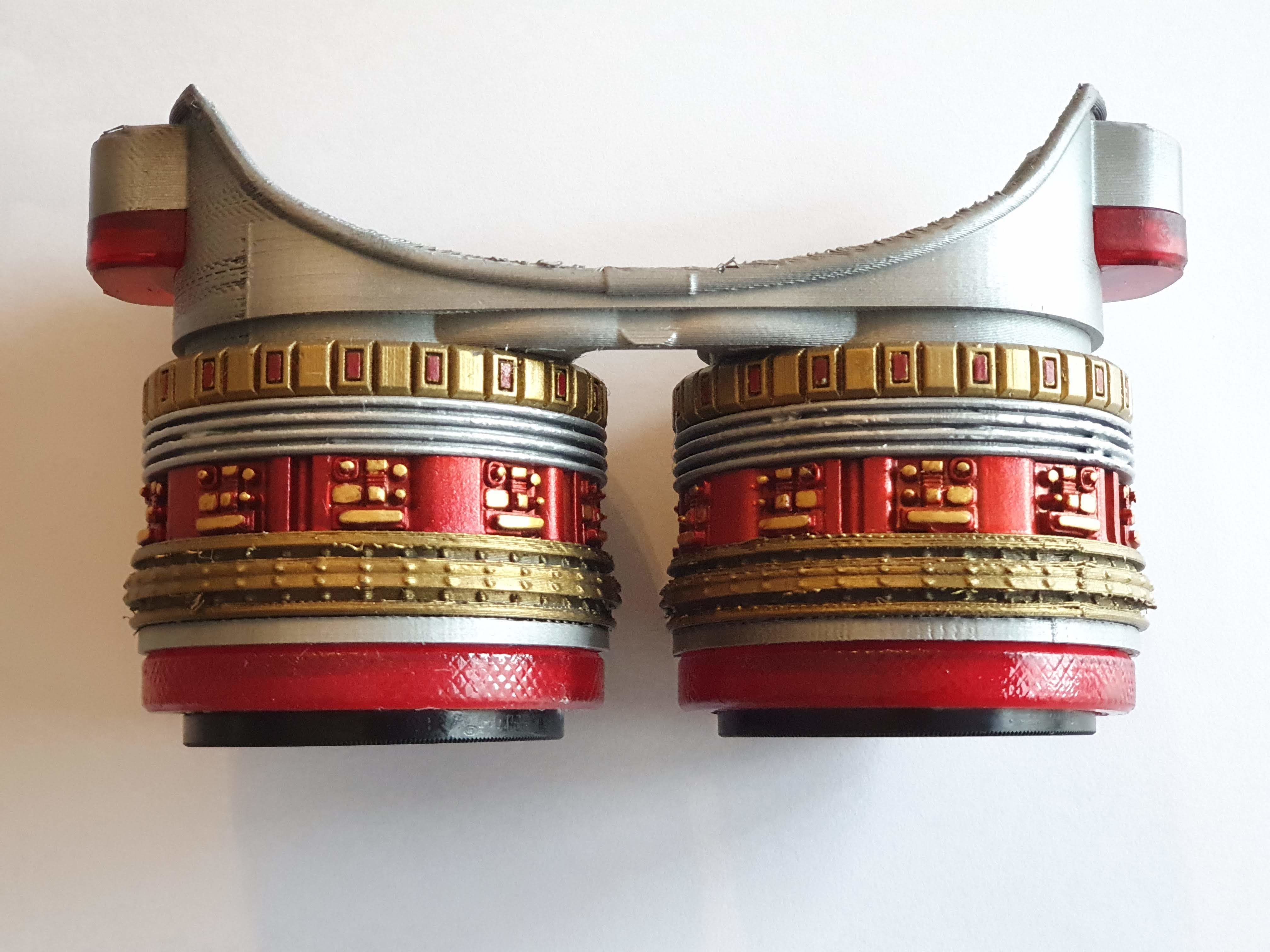 Steampunk Cyberpunk Goggles 3D print model_1