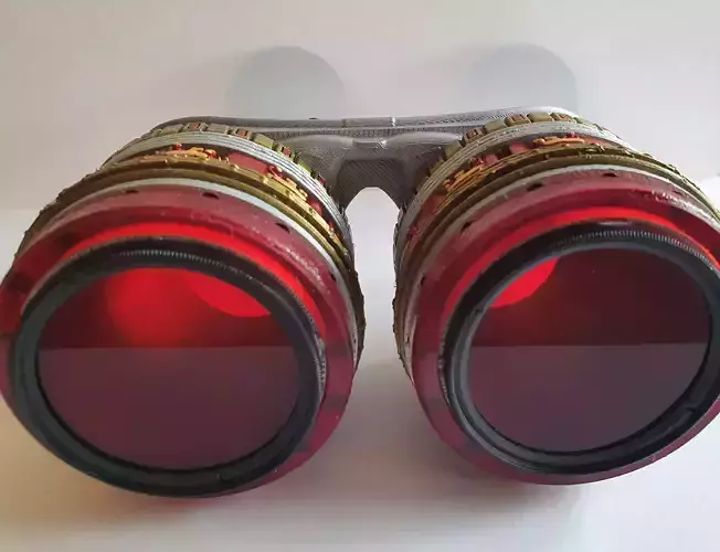Steampunk Cyberpunk Goggles 3D print model