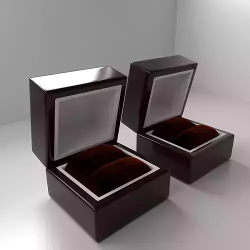 Small and Big Wood Ring Box