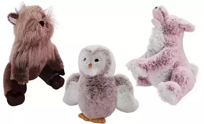  Potter Barn Kids - Junk Gypsy Plush Animals