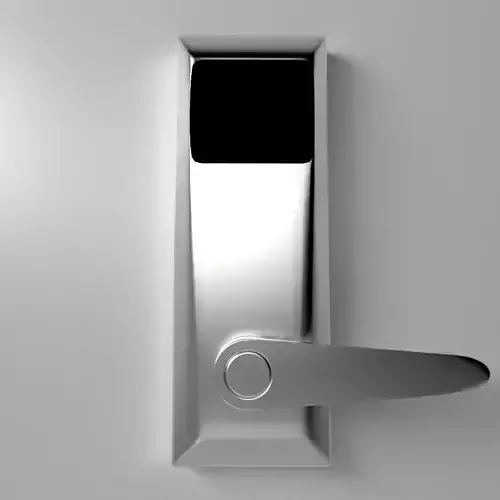 Keycard RFID Sensor Lock 3D model