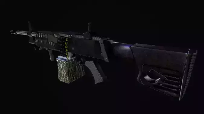 LSAT light machine gun 