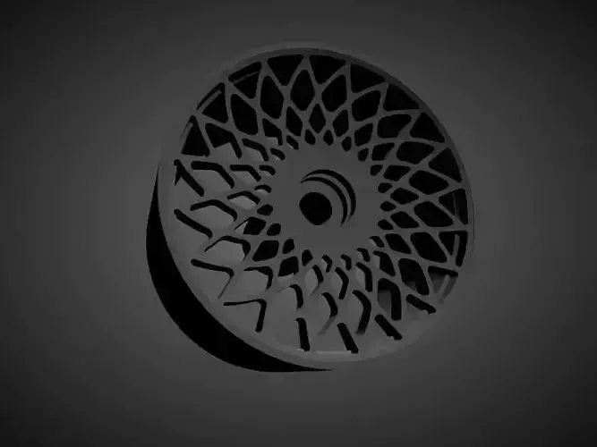 Stuttgart STX rims with brakes and tires for Hot Wheels