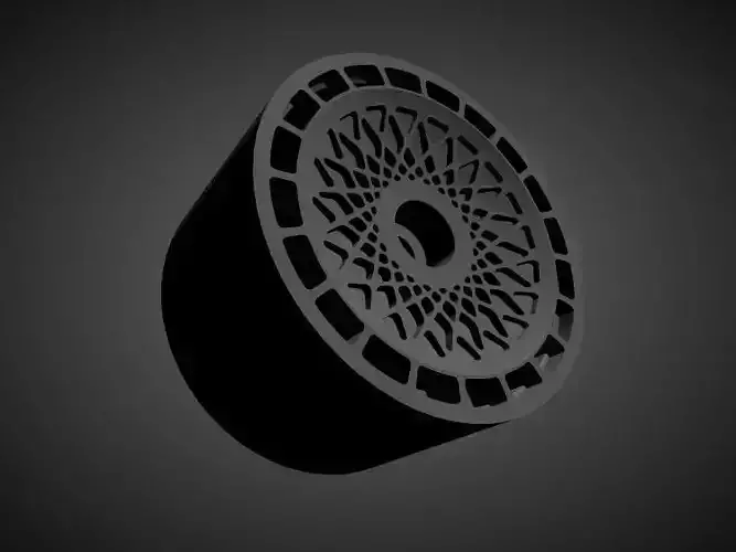 Stuttgart ST7 rims with brakes and tires for Hot Wheels