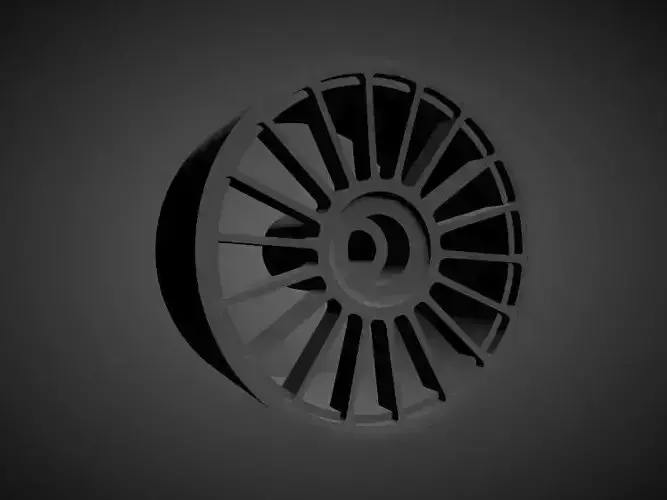 Stuttgart ST2 rims with brakes and tires for Hot Wheels