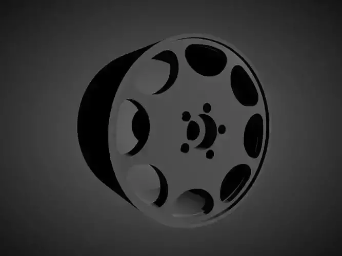 Mercedes Benz 92 Style rims with brakes and tires for Hot Wheels