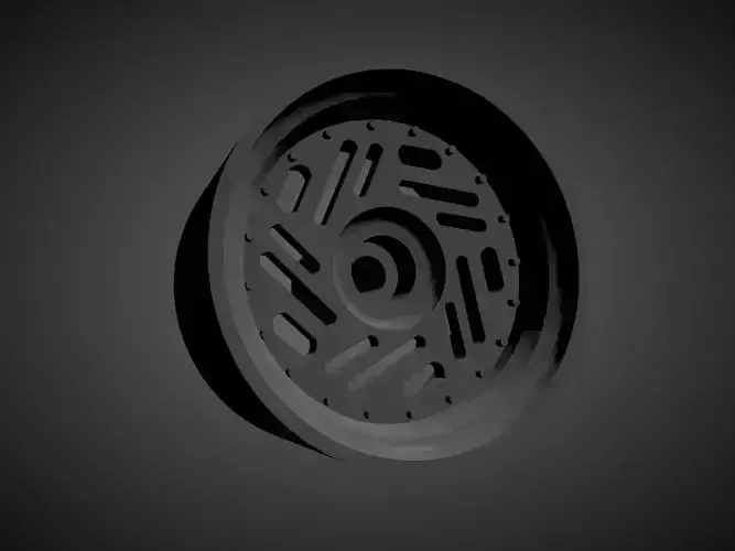 JNC 035 rims with brakes and tires for Hot Wheels 3D print model
