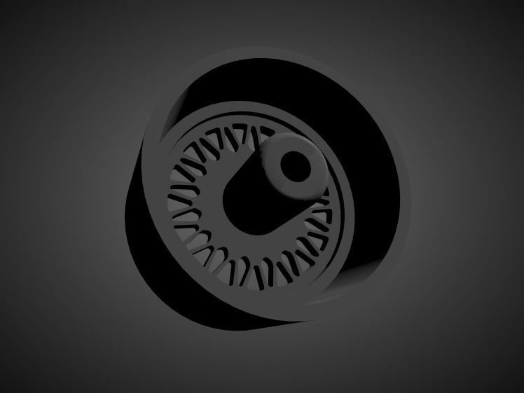 JNC 004 rims with brakes and tires for Hot Wheels 3D print model_1