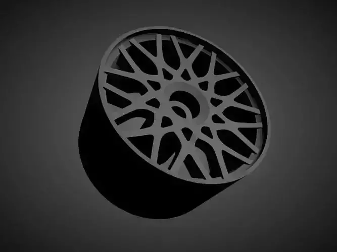 BBS RX-R rims with brakes and tires for Hot Wheels