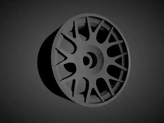 BBS RC rims with brakes and tires for Hot Wheels