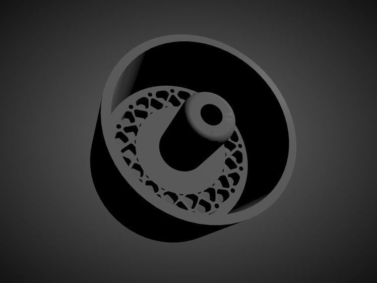 BBS E30 Rennsport rims with brakes and tires for Hot Wheels 3D print model_1