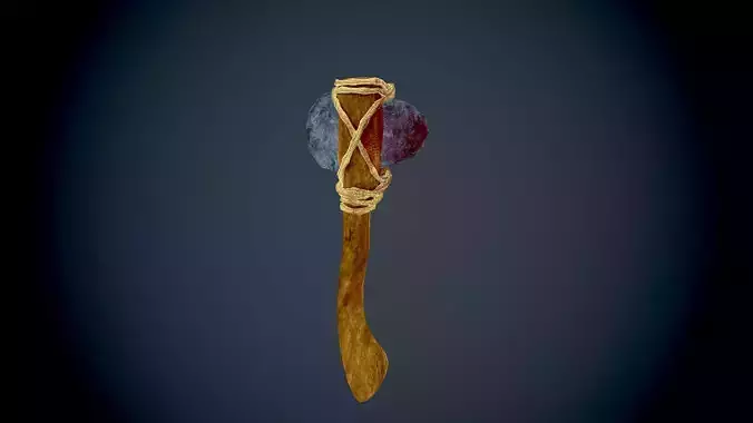 Bloody Stone Axe