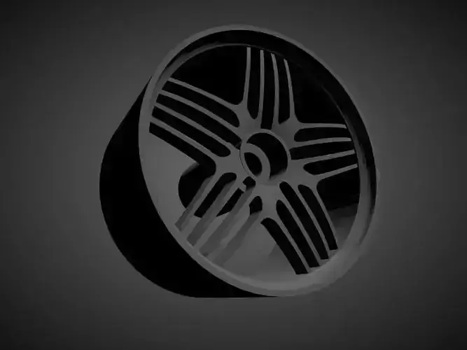 Alpine rims with brakes and tires for Hot Wheels 3D print model