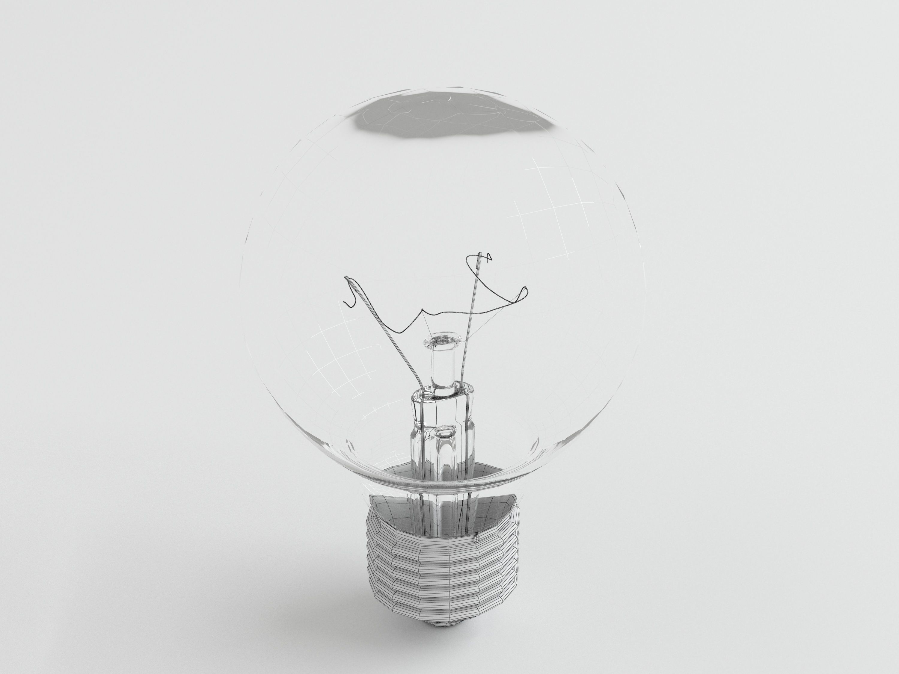 Bulb light 4 3D model_5