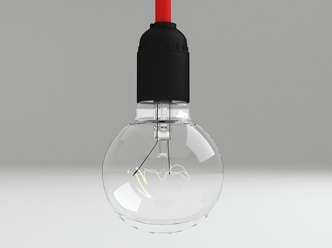 Bulb light 4 3D model