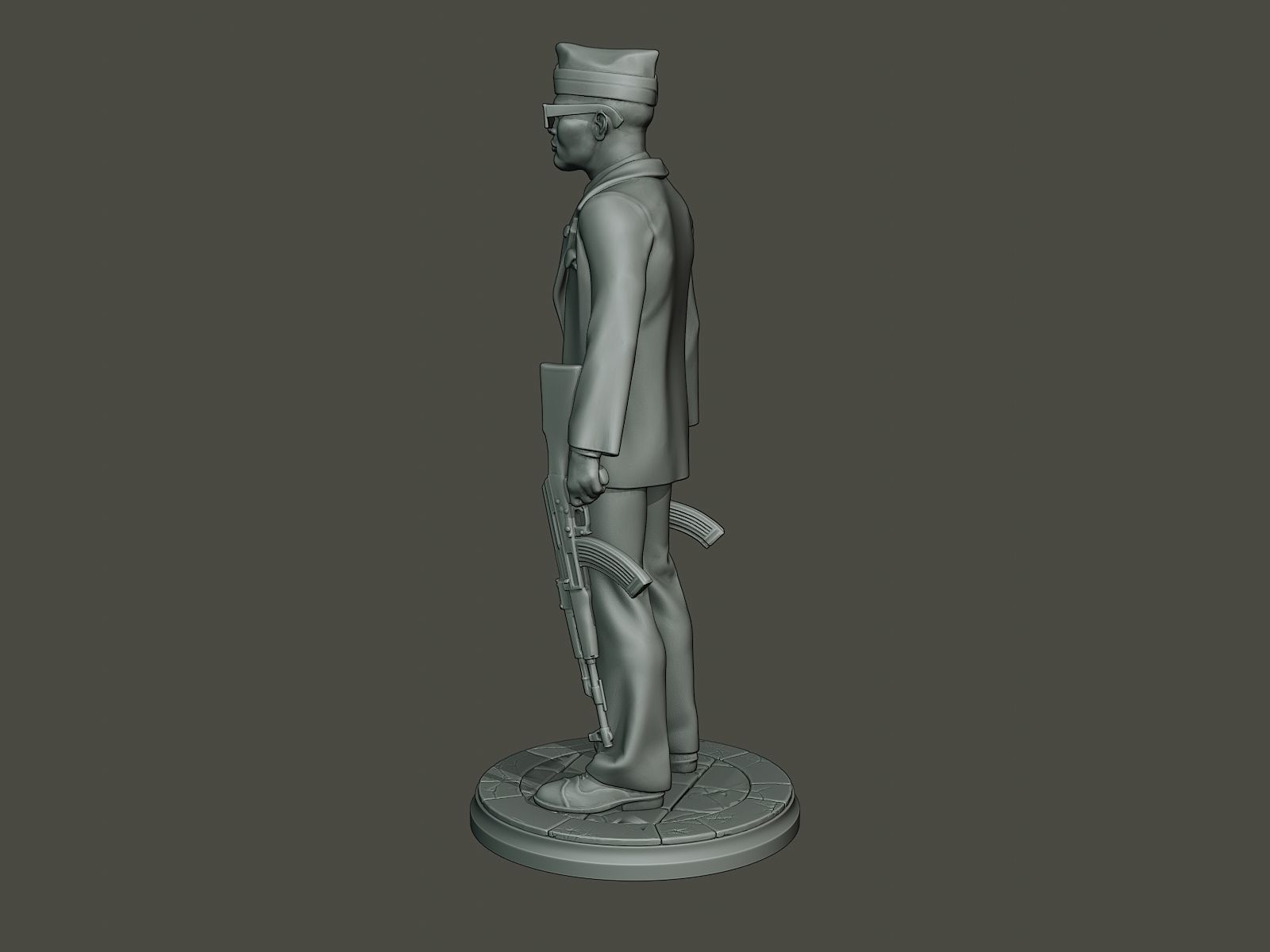 Dancing Coffin Meme B 001 3D print model_3
