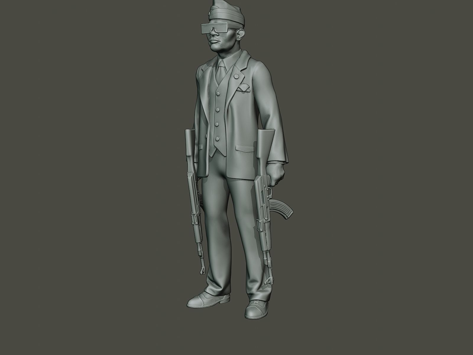 Dancing Coffin Meme B 001 3D print model_26