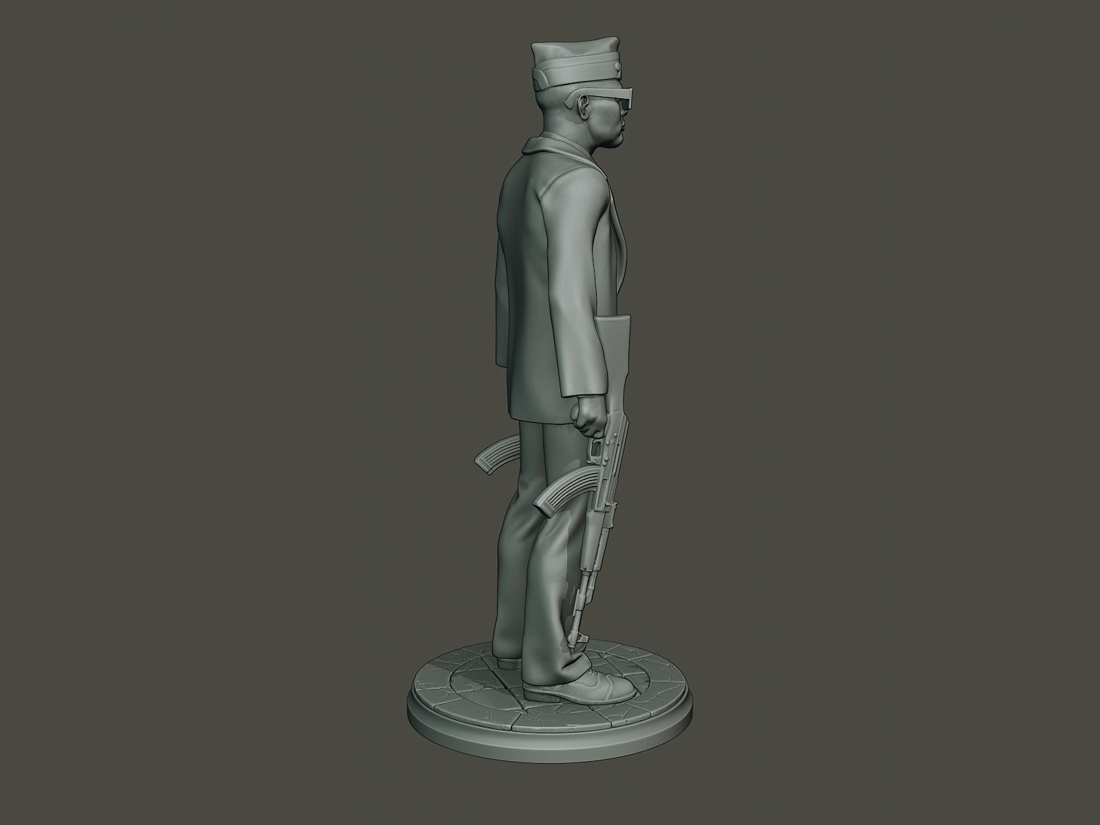 Dancing Coffin Meme B 001 3D print model_7