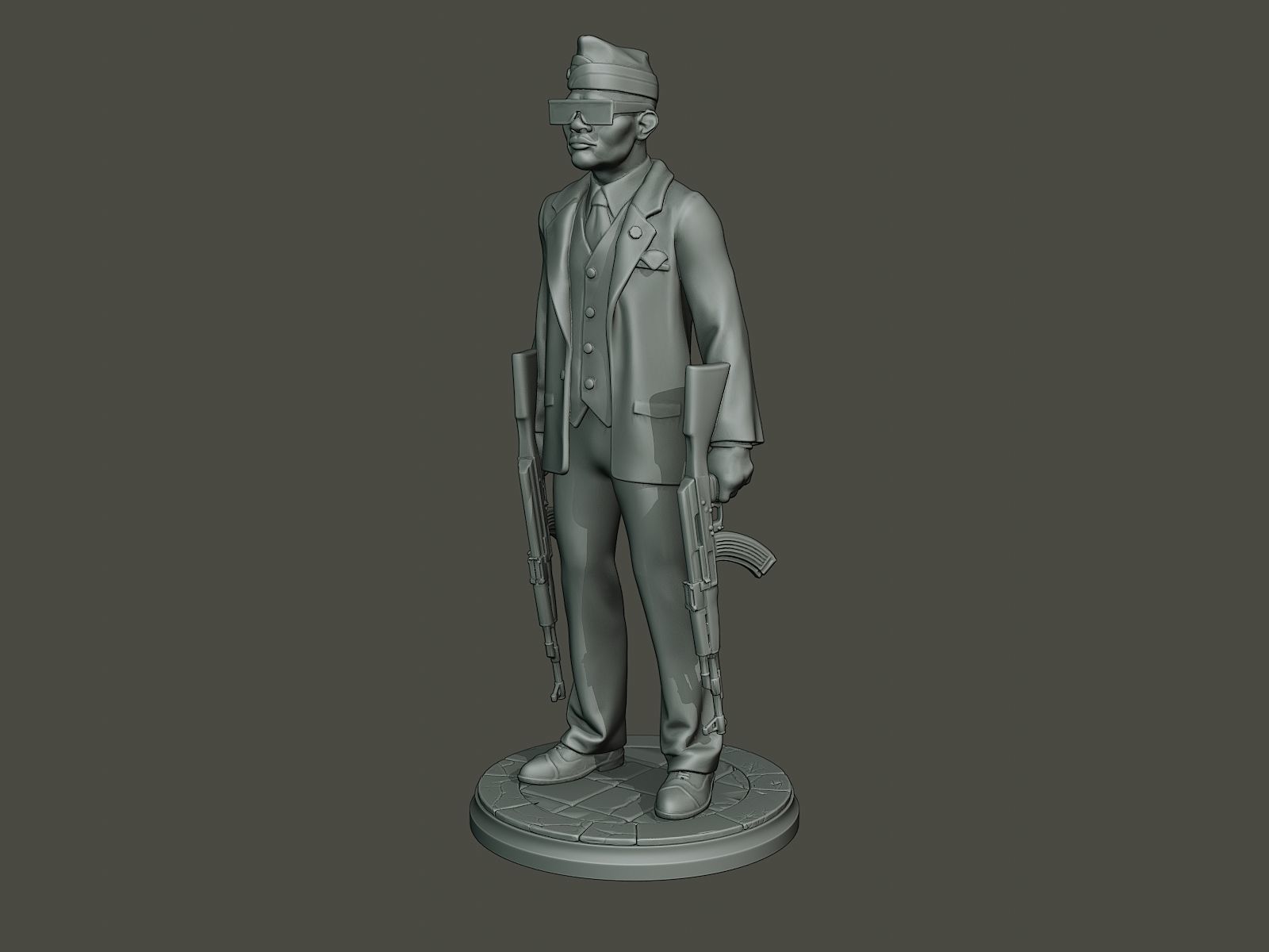 Dancing Coffin Meme B 001 3D print model_1