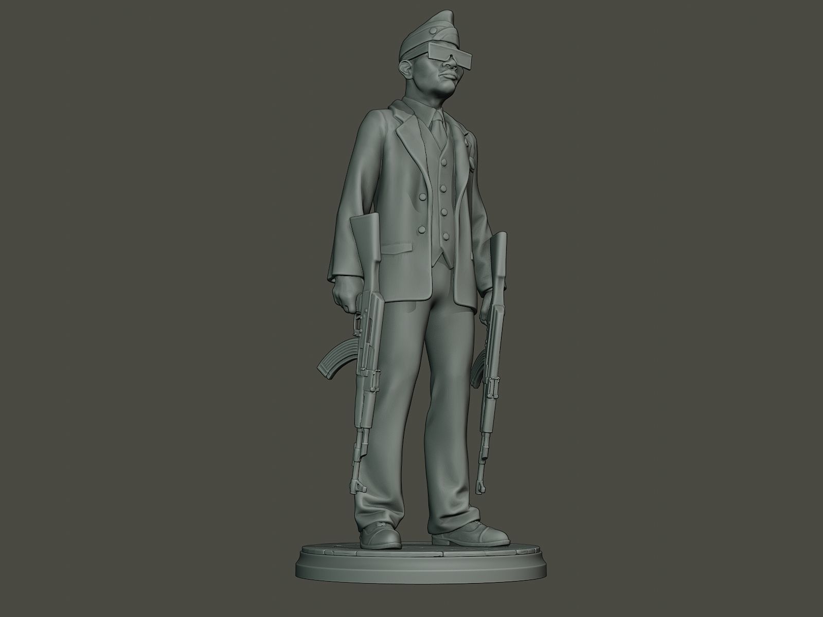 Dancing Coffin Meme B 001 3D print model_12