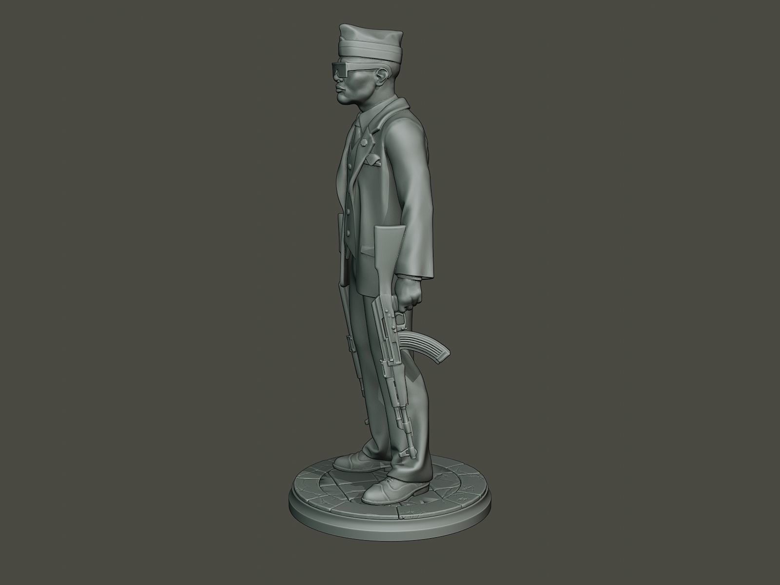Dancing Coffin Meme B 001 3D print model_2