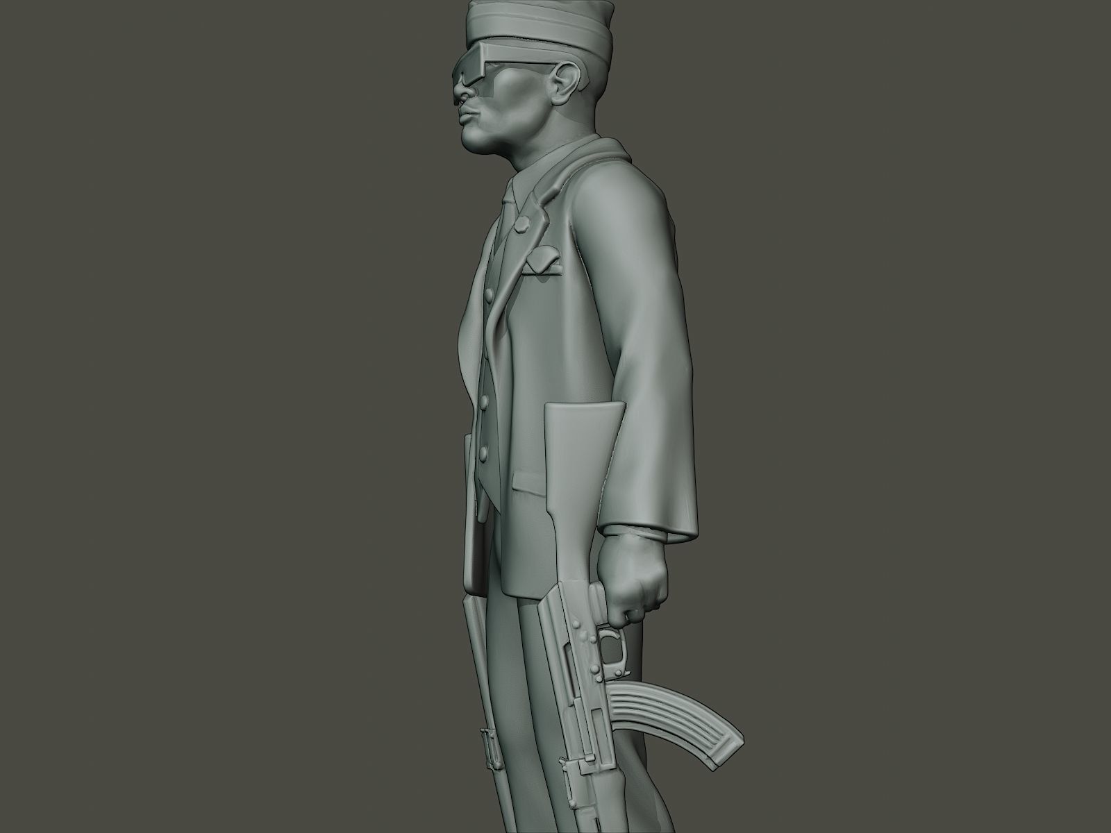 Dancing Coffin Meme B 001 3D print model_16