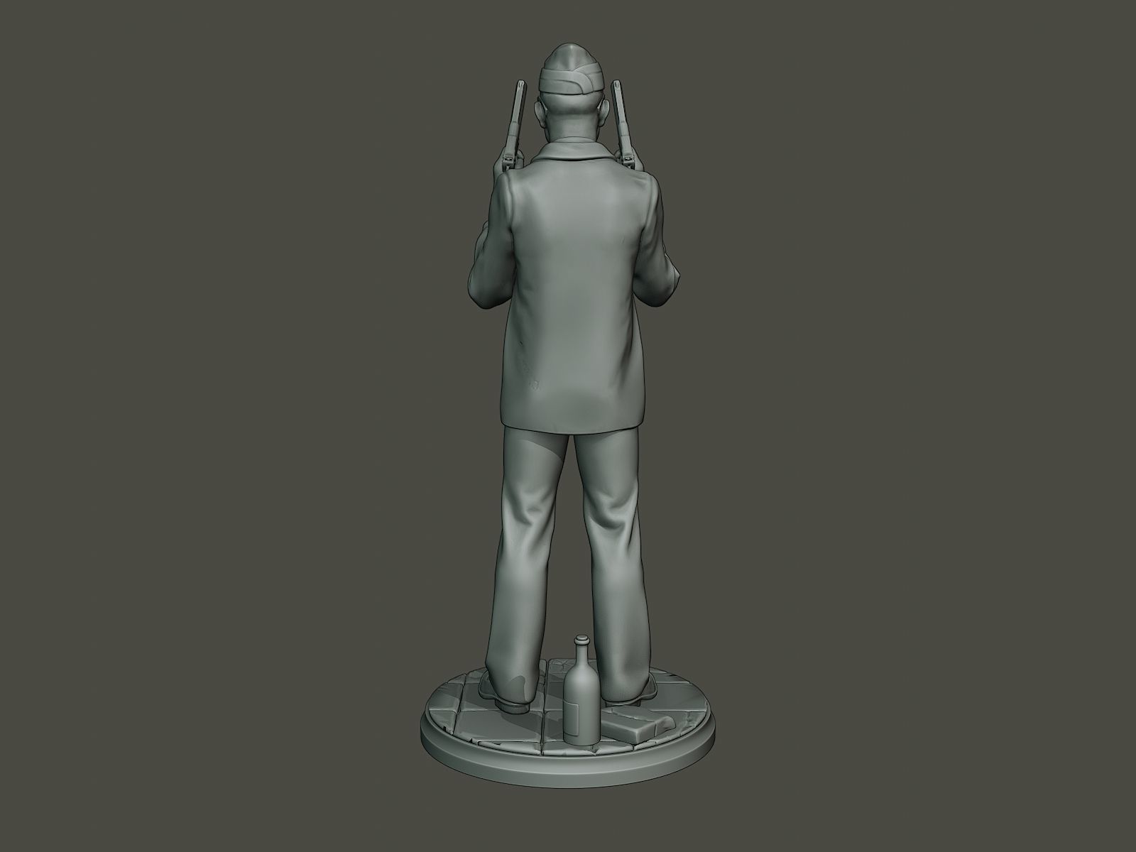 Dancing Coffin Meme B 004 3D print model_5