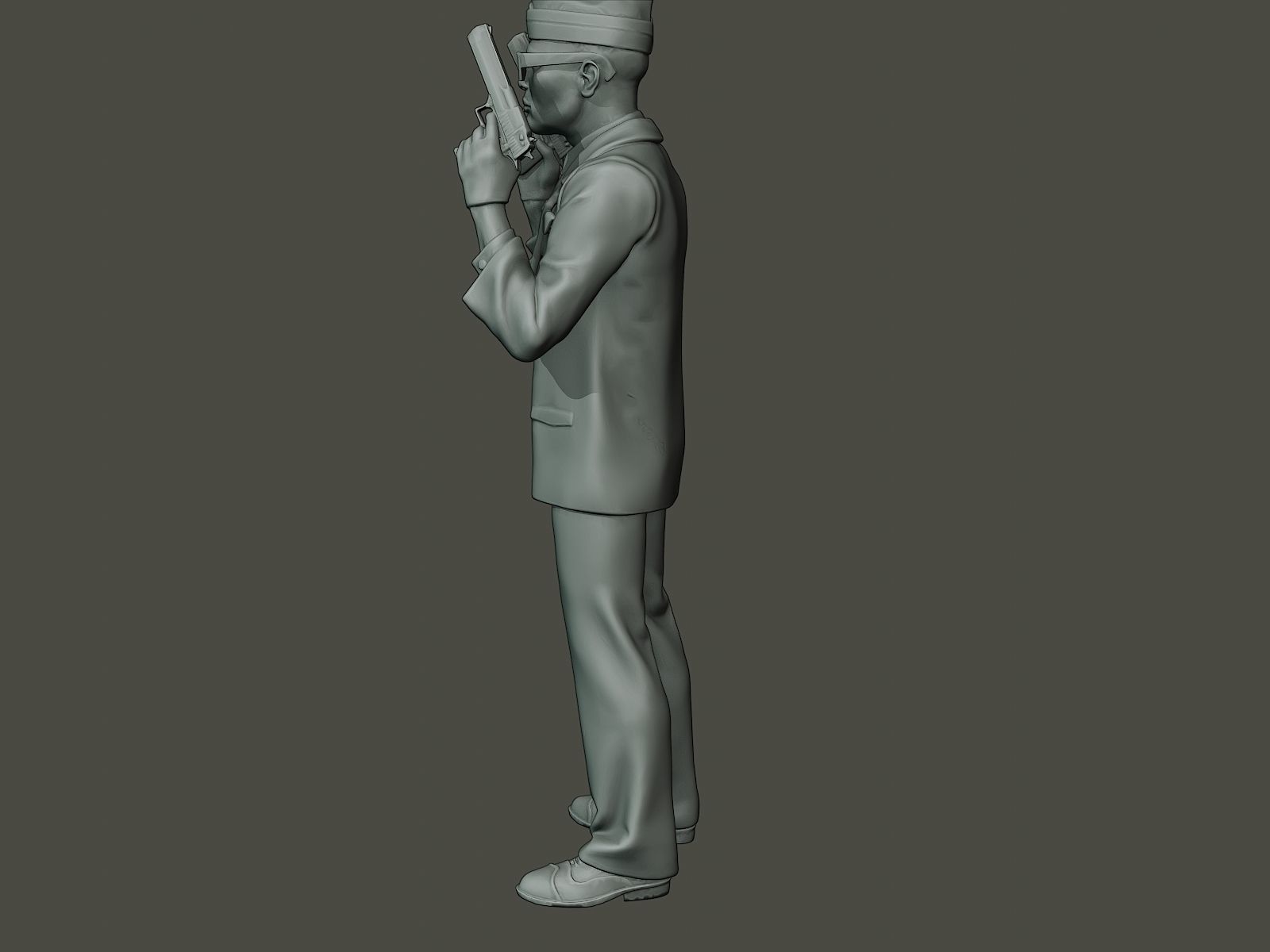Dancing Coffin Meme B 004 3D print model_25